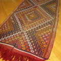 Persian Hand Woven Wool Kilim (Size 390 x 145cm)