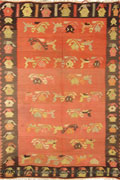 Persian Hand Woven Wool Kilim (Size 275 x 184cm)