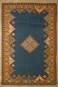 Persian Hand Woven Wool Kilim (Size 282 x 191cm)