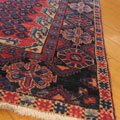Afshar Hand Knotted Medallion Wool Rug