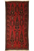 Baluch Hand Knotted Geometric Wool Rug