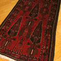 Baluch Hand Knotted Geometric Wool Rug