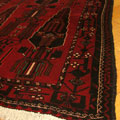 Baluch Hand Knotted Geometric Wool Rug