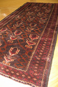 Baluch Hand Knotted Geometric Wool Rug