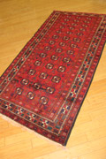 Baluch Hand Knotted Geometric Wool Rug