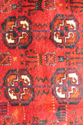 Baluch Hand Knotted Geometric Wool Rug