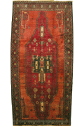 Baluch Hand Knotted Geometric Wool Rug