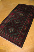 Baluch Hand Knotted Geometric Wool Rug