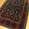 Baluch Hand Knotted Geometric Wool Rug
