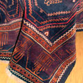 Baluch Hand Knotted Geometric Wool Rug