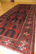 Baluch Hand Knotted Wool Rug (Size 286 x 119cm)