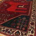 Qashqai Hand Knotted Wool Rug (Size 210 x 150cm)