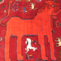 Qashqai Hand Knotted Wool Rug (Size 210 x 150cm)