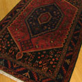 Hamedan Hand Knotted Wool Rug (Size 218 x 144cm)