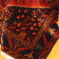 Hamedan Hand Knotted Wool Rug (Size 218 x 144cm)