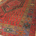 Hamedan Hand Knotted Wool Rug (Size 230 x 145cm)