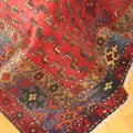 Hamedan Hand Knotted Wool Rug (Size 230 x 145cm)