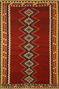 Persian Hand Woven Wool Kilim (Size 239 x 170cm)