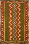 Persian Hand Woven Wool Kilim (Size 250 x 153cm)