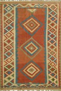 Persian Hand Woven Wool Kilim (Size 265 x 150cm)