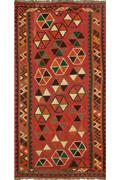 Persian Hand Woven Wool Kilim (Size 290 x 140cm)