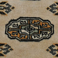 Princess Bokhara Hand Knotted Geometric Wool Rug