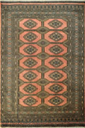 Princess Bokhara Hand Knotted Geometric Wool Rug