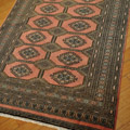 Princess Bokhara Hand Knotted Geometric Wool Rug