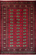 Princess Bokhara Hand Knotted Geometric Wool Rug
