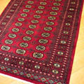 Princess Bokhara Hand Knotted Geometric Wool Rug