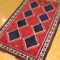 Qashqai Hand Knotted Wool Rug (Size 187 x 109cm)