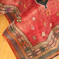 Qashqai Hand Knotted Medallion Wool Rug