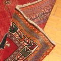 Qashqai Hand Knotted Medallion Wool Rug