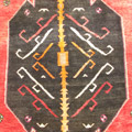 Qashqai Hand Knotted Medallion Wool Rug