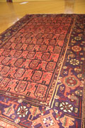Hamedan Hand Knotted Oriental Wool Rug