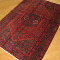 Zanjan Hand Knotted Medallion Wool Rug