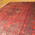 Zanjan Hand Knotted Medallion Wool Rug