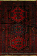 Zanjan Hand Knotted Geometric Wool Rug