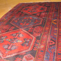 Zanjan Hand Knotted Geometric Wool Rug