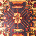 Zanjan Hand Knotted Medallion Wool Rug