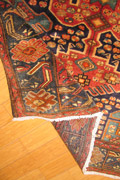 Zanjan Hand Knotted Medallion Wool Rug