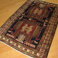 Zanjan Hand Knotted Geometric Wool Rug