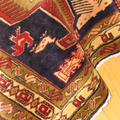 Zanjan Hand Knotted Geometric Wool Rug
