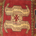 Zanjan Hand Knotted Geometric Wool Rug