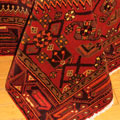 Zanjan Hand Knotted Medallion Wool Rug