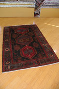 Zanjan Hand Knotted Geometric Wool Rug