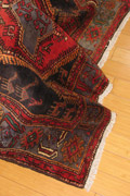 Zanjan Hand Knotted Geometric Wool Rug