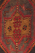 Zanjan Hand Knotted Geometric Wool Rug