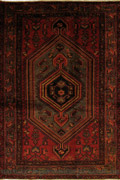 Zanjan Hand Knotted Oriental Wool Rug