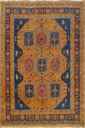 Kashkoli Hand Knotted Geometric Wool Rug